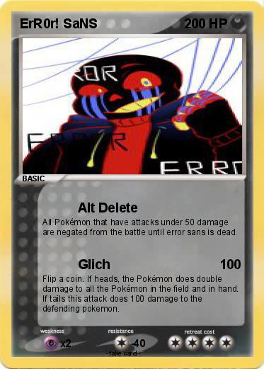 Pokemon ErR0r! SaNS
