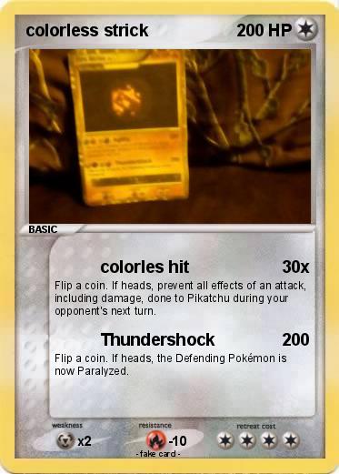 Pokemon colorless strick