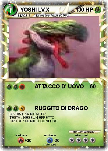 Pokemon YOSHI LV.X