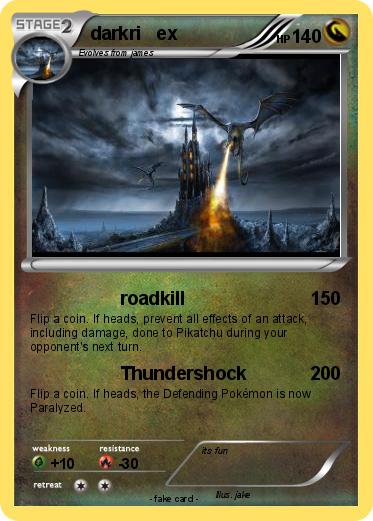 Pokemon darkri   ex
