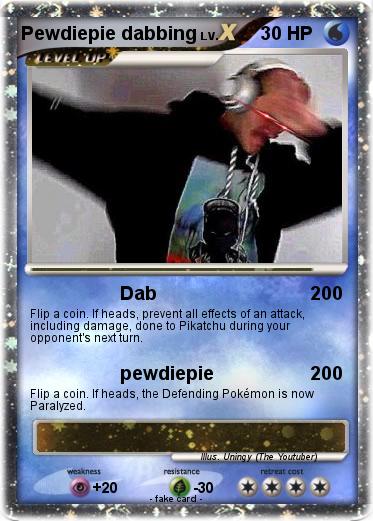 Pokemon Pewdiepie dabbing