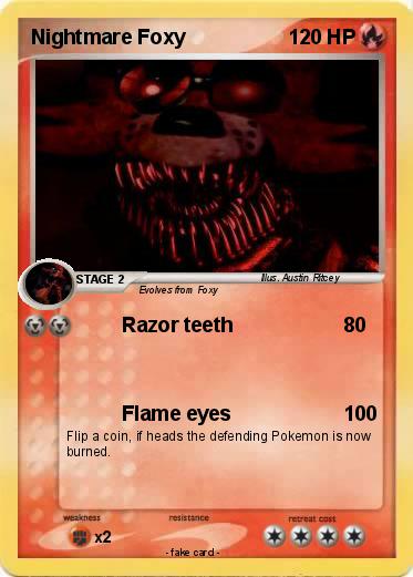 Pokemon Nightmare Foxy