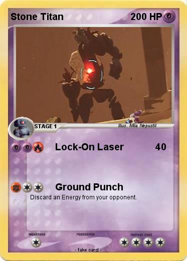 Pokemon Stone Titan