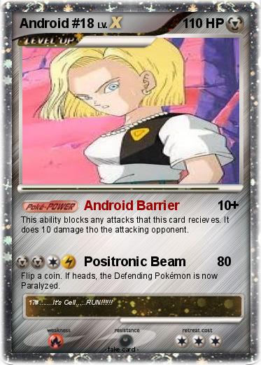 Pokemon Android #18 Pokemon Android #18