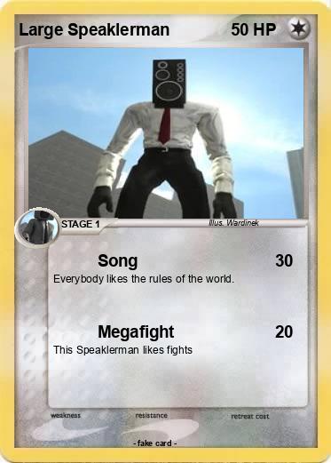 Pokemon Large Speaklerman