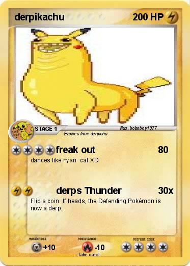 Pokemon derpikachu