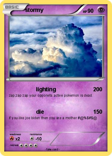 Pokemon stormy