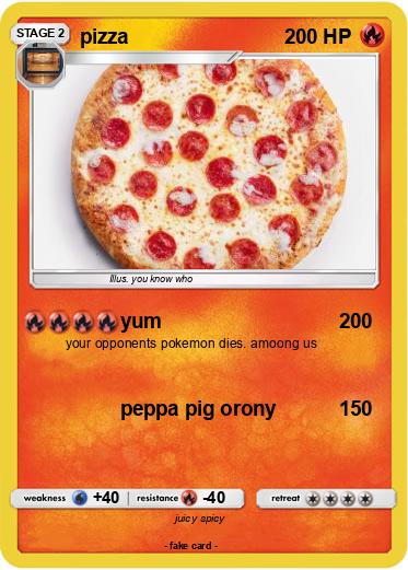 Pokemon pizza