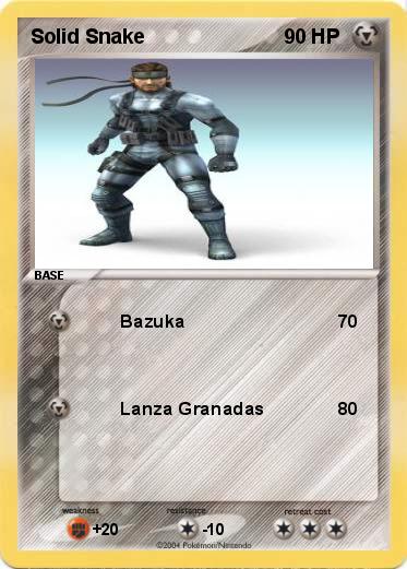 Pokemon Solid Snake