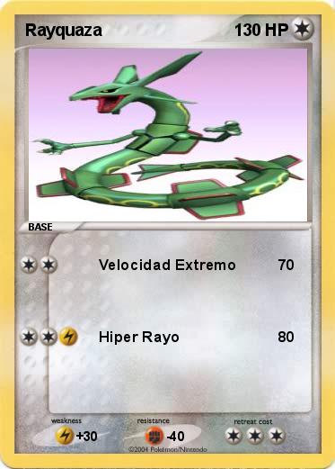 Pokemon Rayquaza