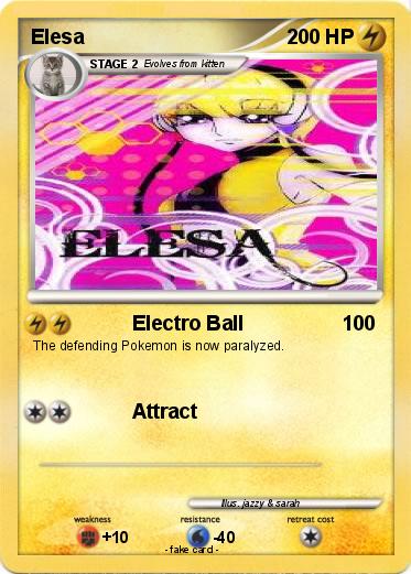 Pokemon Elesa
