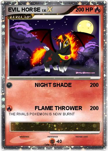 Pokemon EVIL HORSE