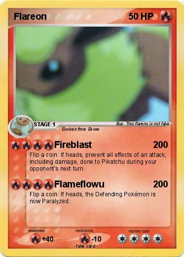 Pokemon Flareon