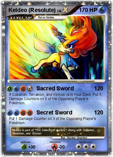 Pokemon Keldeo (Resolute)