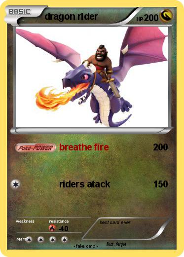 Pokemon dragon rider
