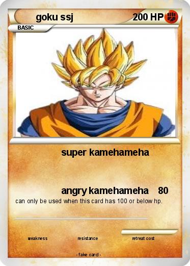 Pokemon goku ssj