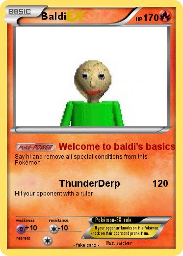 Pokemon Baldi