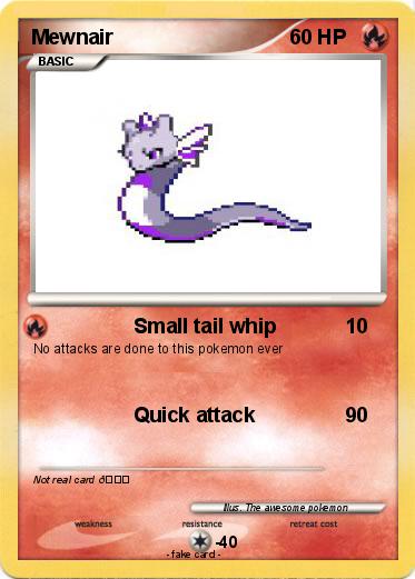 Pokemon Mewnair