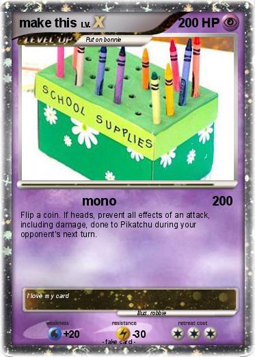 Pokemon make this
