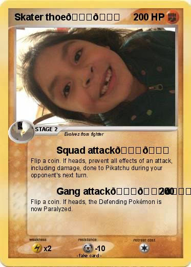 Pokemon Skater thoe????????