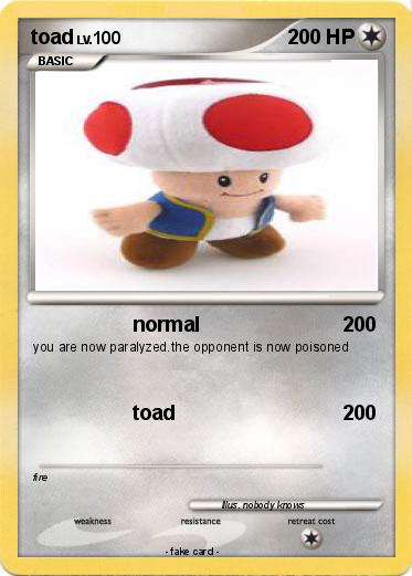 Pokemon toad