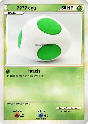 Pokemon ???? egg