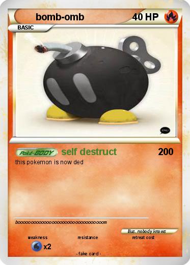 Pokemon bomb-omb