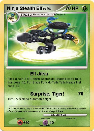 Pokemon Ninja Stealth Elf