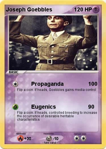 Pokemon Joseph Goebbles