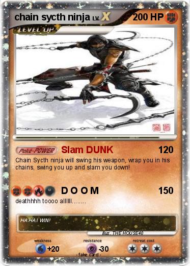 Pokemon chain sycth ninja