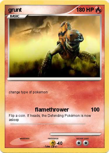 Pokemon grunt
