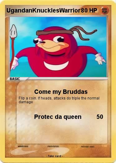 Pokemon UgandanKnucklesWarrior