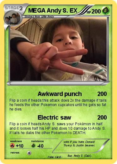 Pokemon MEGA Andy S. EX