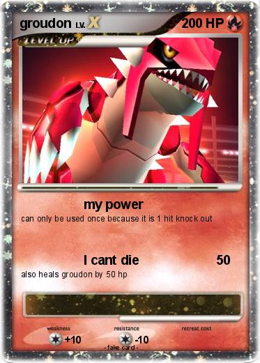 Pokemon groudon