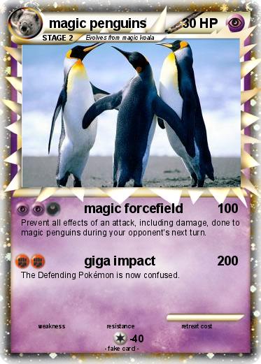 Pokemon magic penguins