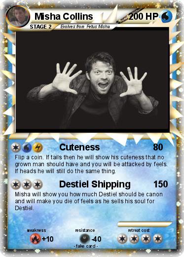Pokemon Misha Collins