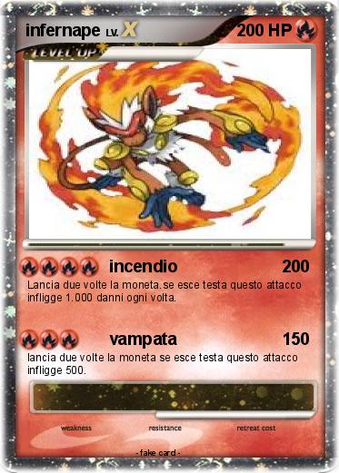 Pokemon infernape