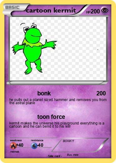 Pokemon cartoon kermit
