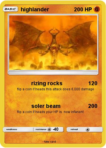 Pokemon highlander
