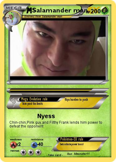 Pokemon Salamander man