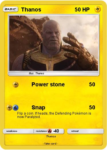 Pokemon Thanos