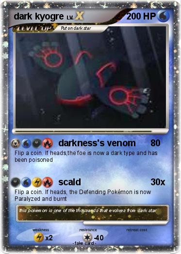 Pokemon dark kyogre
