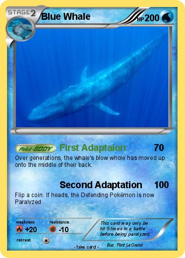 Pokemon Blue Whale