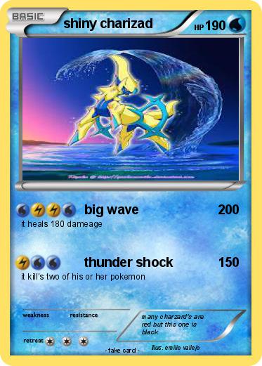 Pokemon shiny charizad