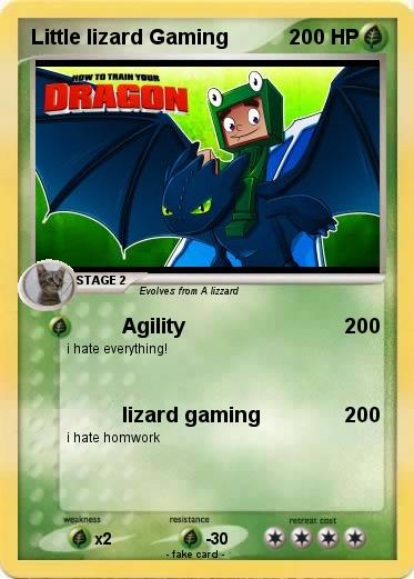 Pokemon Little lizard Gaming