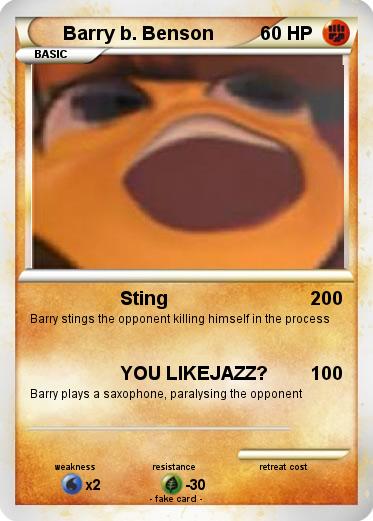 Pokemon Barry b. Benson