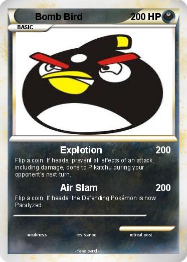 Pokemon Bomb Bird