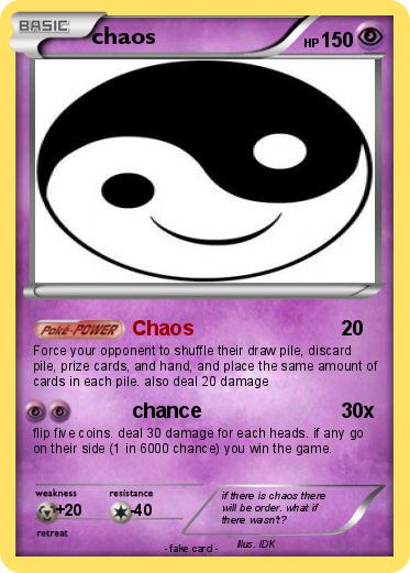 Pokemon chaos