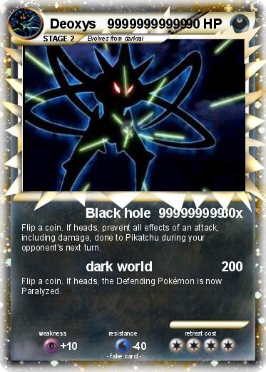 Pokemon Deoxys   99999999999