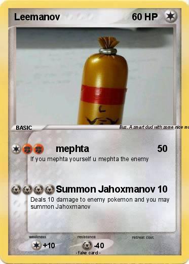 Pokemon Leemanov